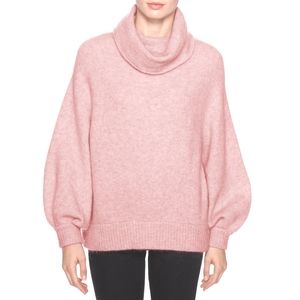 NWT Magaschoni Long Sleeve Pleated Pullover